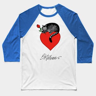 B kliban cat love, valentine Baseball T-Shirt